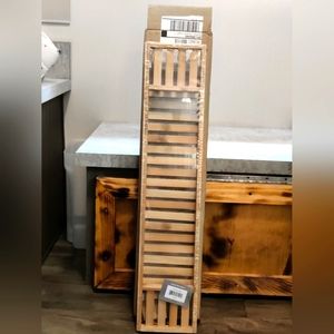 NWT- Bamboo Bath Tub Caddy